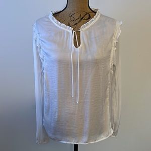 Anthropology long sleeve blouse